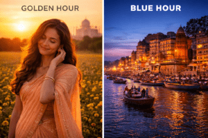 Read more about the article Golden Hour vs Blue Hour: Timing Secrets for Stunning Photos