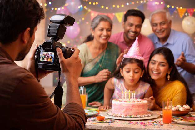 You are currently viewing How to Photograph Birthday Parties & Family Functions Like a Pro